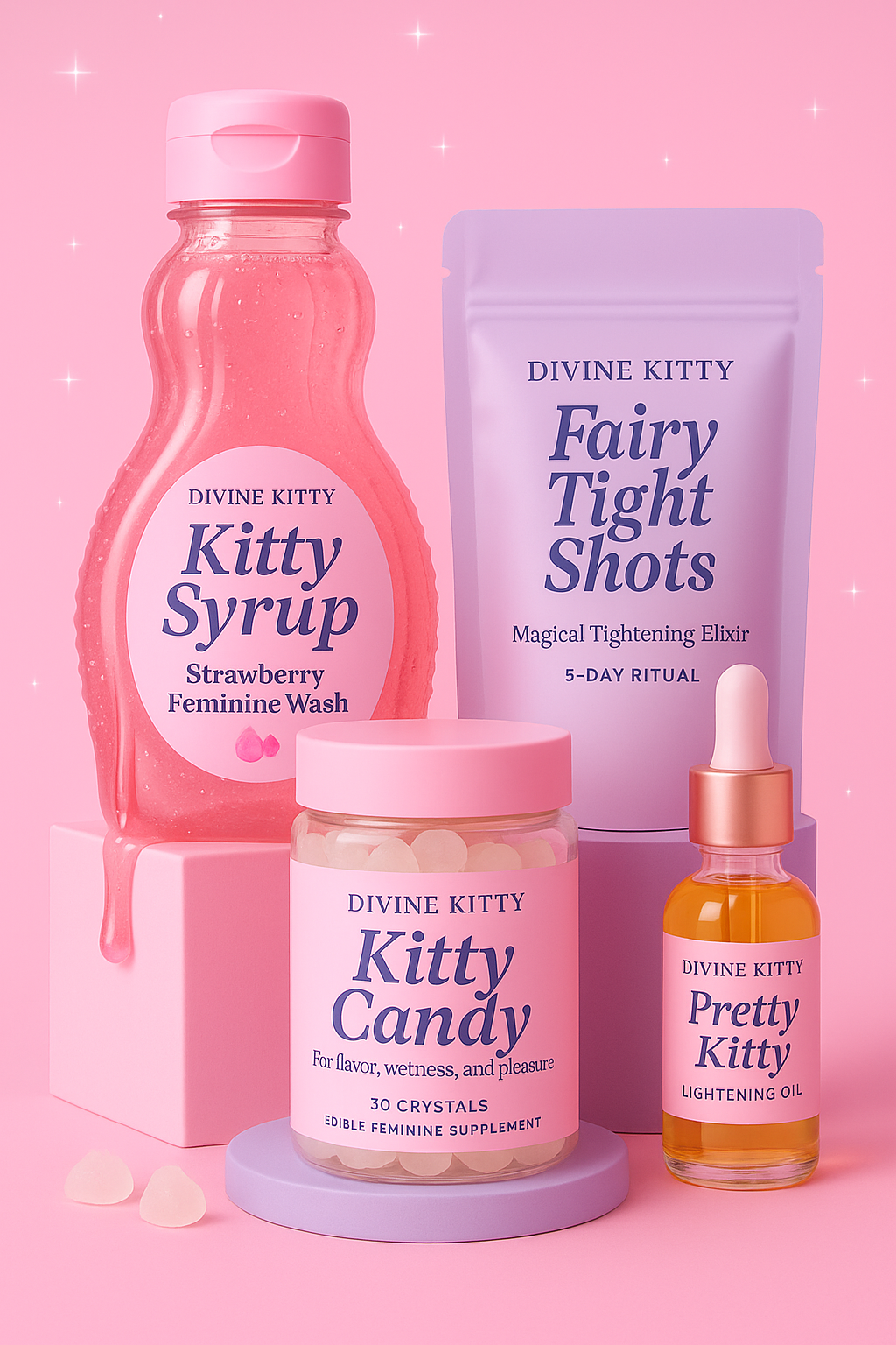 Divine Kitty™ Bundle: A 4-Step Ritual to Sweeten & Enchant Your Sacred Feminine